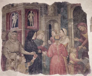 Capitani della Misericordia, 1386 (Detail)